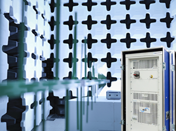 Easy testing according to EMC standards with REGATRON's technologically advanced and modular Grid Simulator TC.ACS