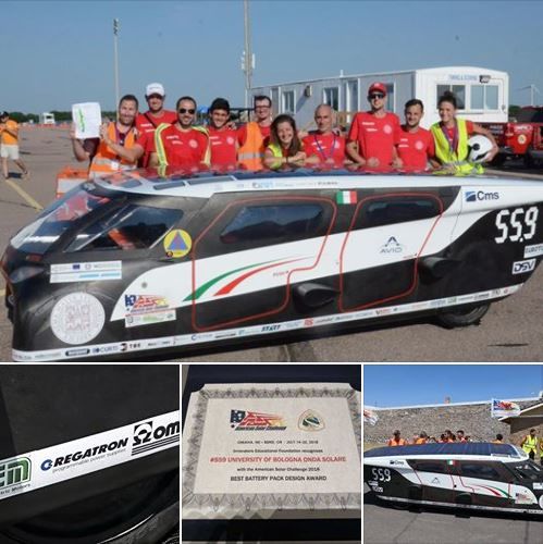 Emilia 4 solar car triumphed at the American Solar Challenge