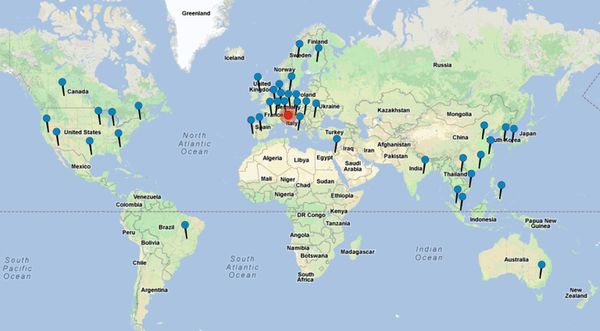 REGATRON's World-wide Distribution and Support Network