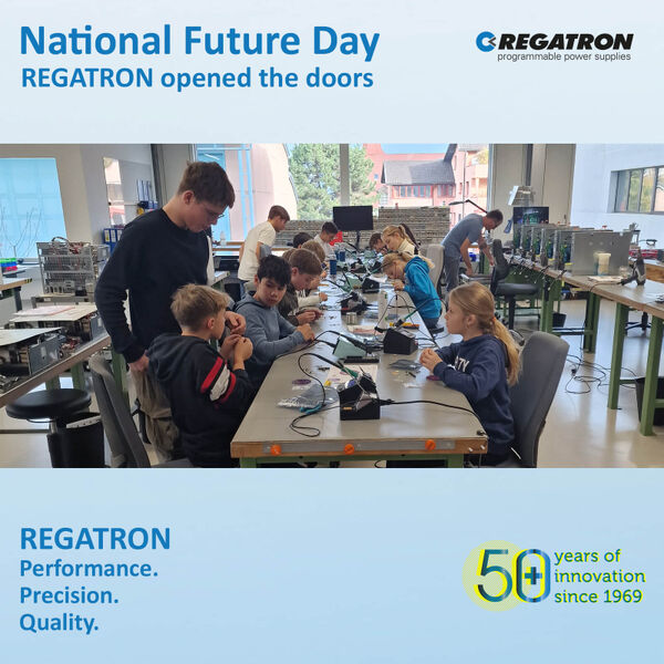 National Future Day 2023 - REGATRON opened the doors for young talents