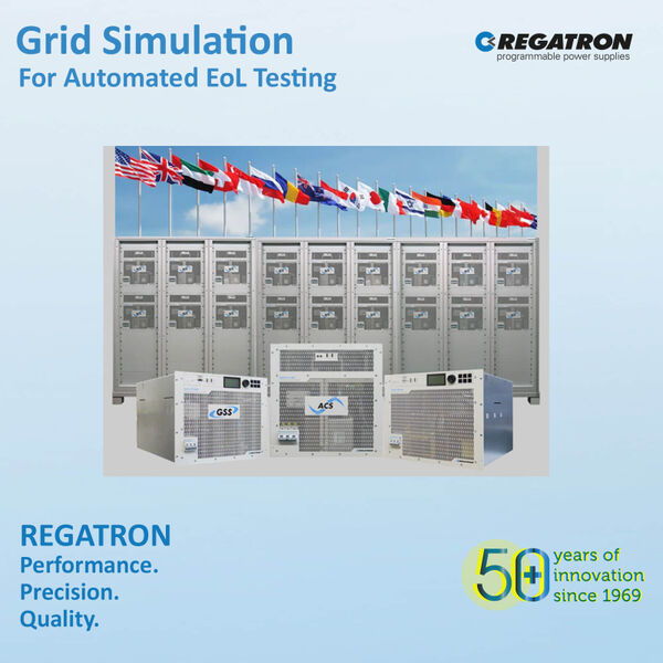 Solution Brief: Country-Specific Grid Simulation in Automated EoL Testing