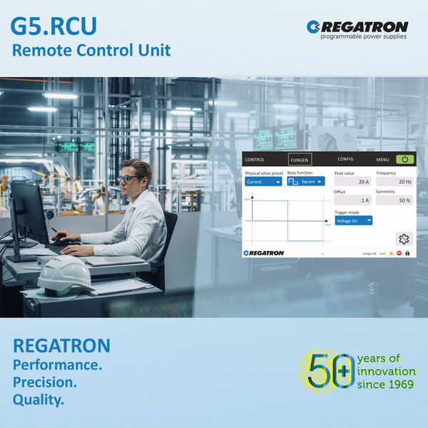 New Remote Control Unit G5.RCU with High Resolution Touch Display