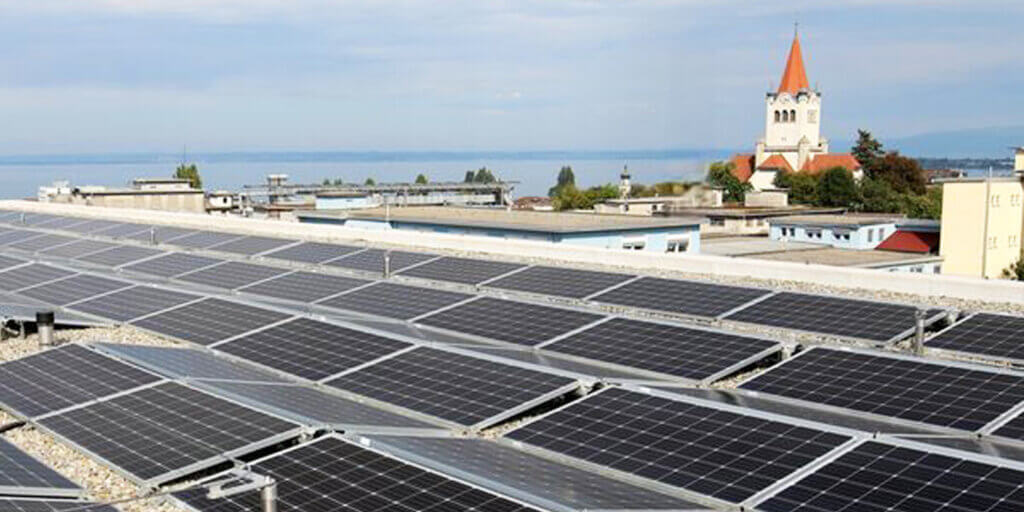 Solar panels on REGATRON headquarters – sustainable energy for programmable power supply production