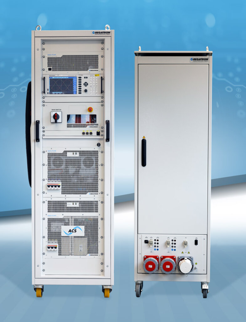 EMC full compliance test solution – REGATRON programmable power supplies ensuring regulatory standards