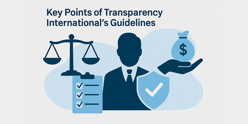 Transparency International guidelines – REGATRON’s anti-corruption principles in the power supply sector