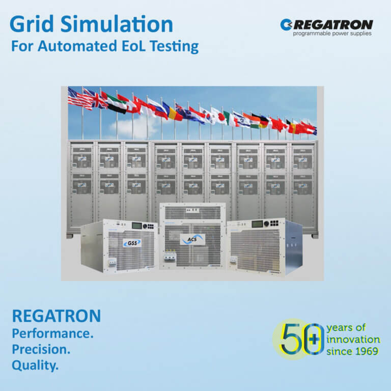 Solution Brief: Country-Specific Grid Simulation in Automated EoL Testing